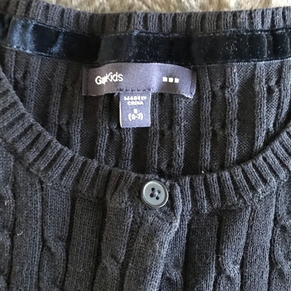 Girl’s GapKids Navy Cardigan - Picture 2 of 2